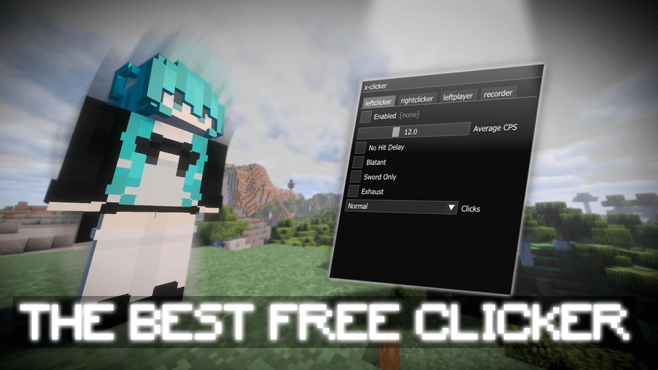IS THIS THE BEST FREE AUTOCLICKER FOR MINECRAFT 1.8.9 | X-CLICKER