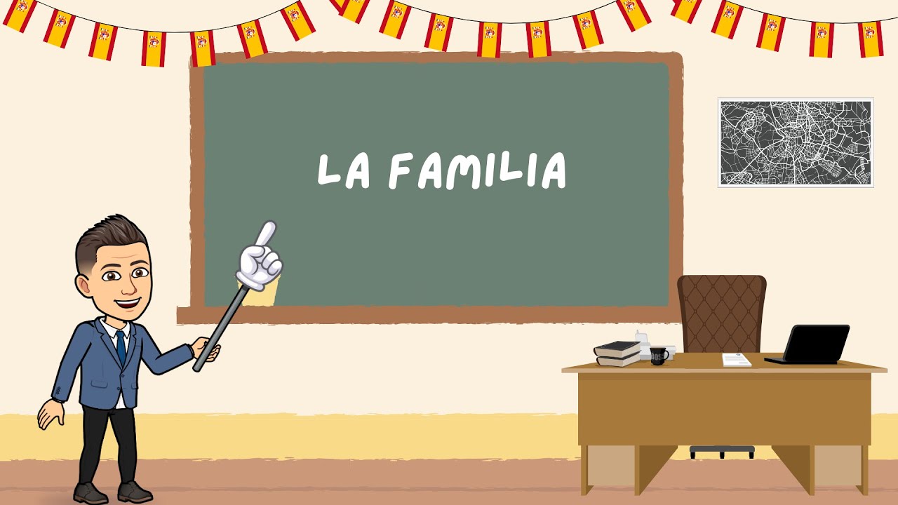 Vocabulaire : La famille en espagnol