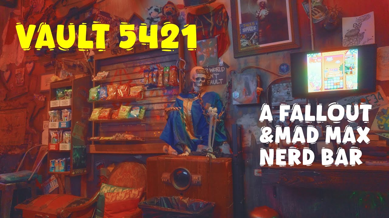 Fallout Themed Bar &ldquo;Vault 5421&rdquo;