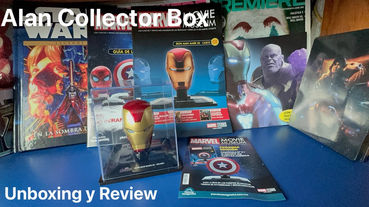 Casco Iron Man Mark 85 / Marvel Movie Museum / Planeta DeAgostini / Primer Fasiculo 