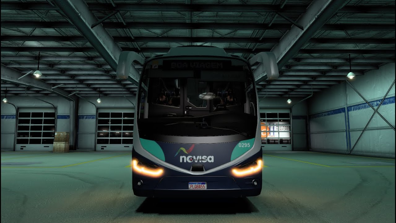 Mapa Eaa Bus- Euro Truck Simulator-2 Irizar i6 (scania) Novisa De Recife Para Cruz das Almas