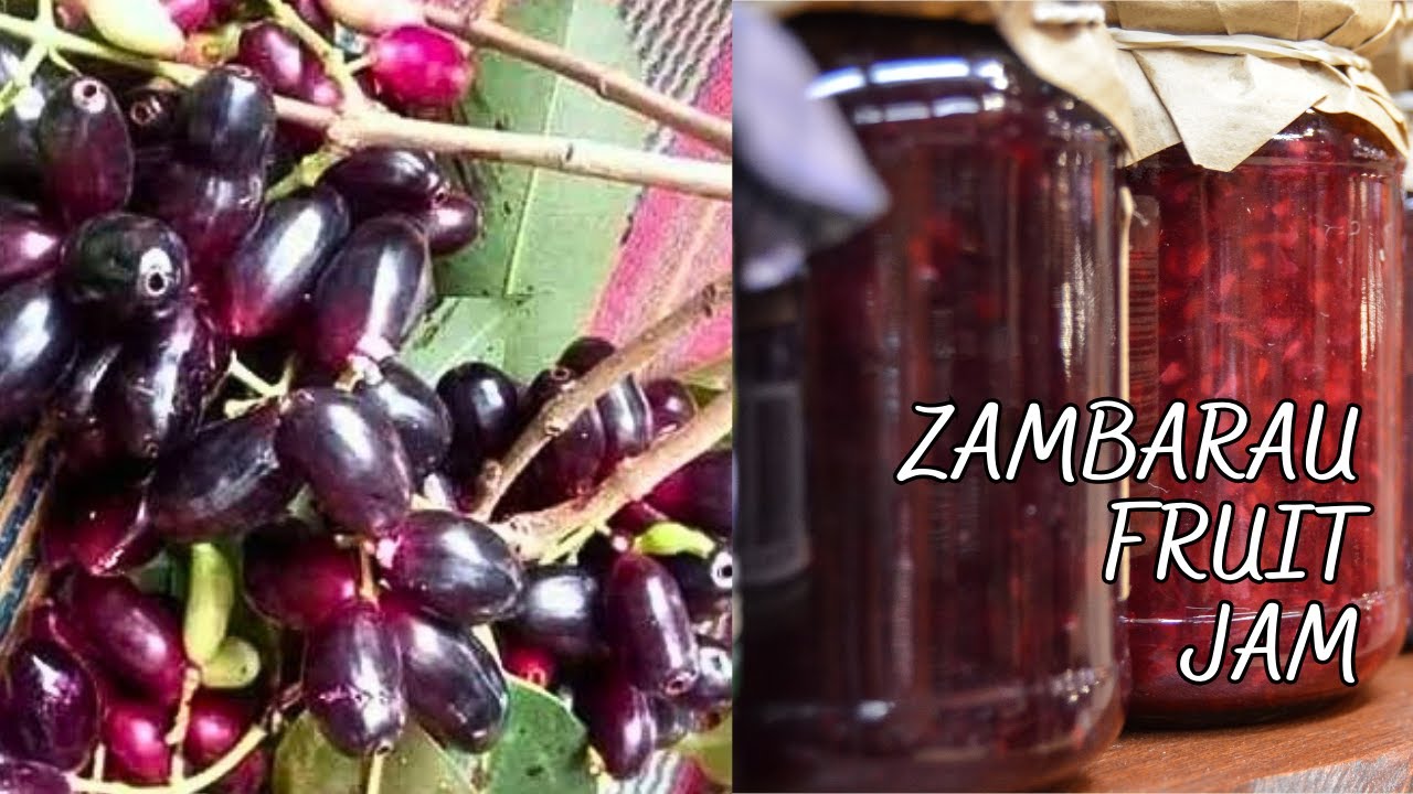 BLACK PEPPER AND CLOVE ZAMBARAU JAM