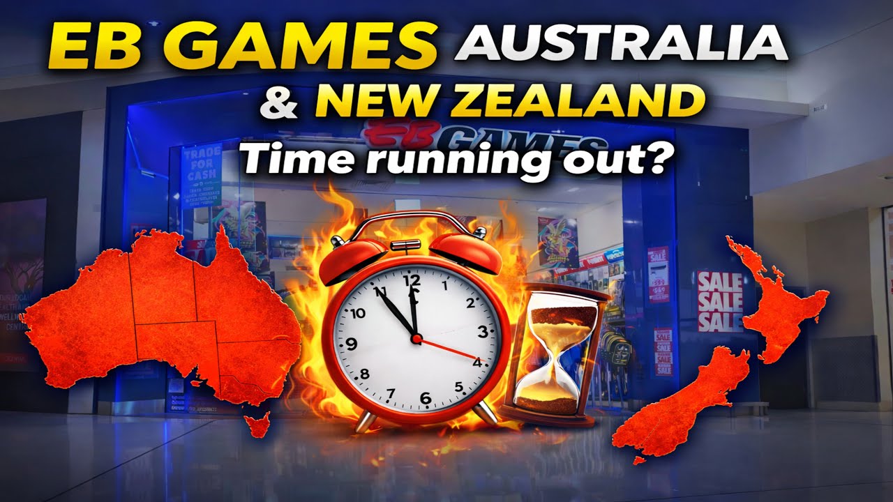 EB Games Australia and New Zealand stores closing