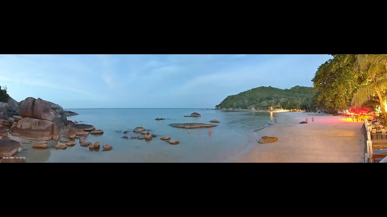 24 Hour Time-Lapse | 30/06/25 | Crystal Bay | Lamai | Koh Samui | Thailand