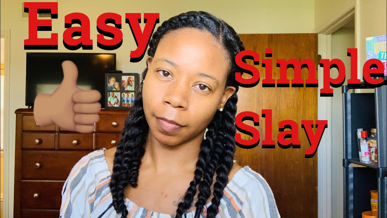 5 easy ways to wear Flat Twists! Simple Protective Styles for the lazy Naturals like me!