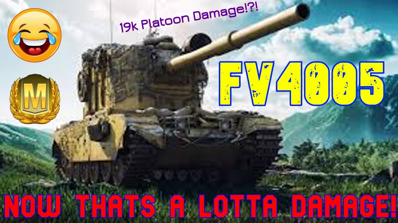 FV4005 Вот это да, урон! ll World of Tanks Console Modern Armor - Wot Console