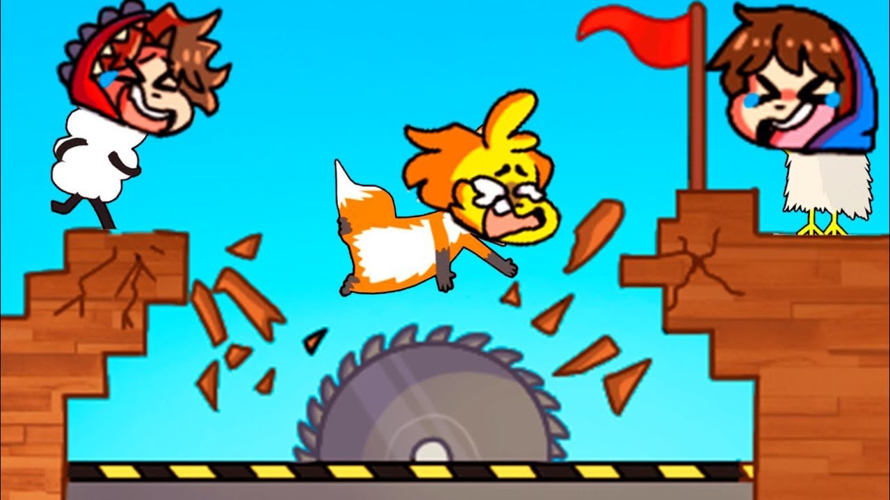 Los ANIMALES TRAMPOSOS ESCAPAN de TRAMPAS 😱 ULTIMATE CHICKEN HORSE #1