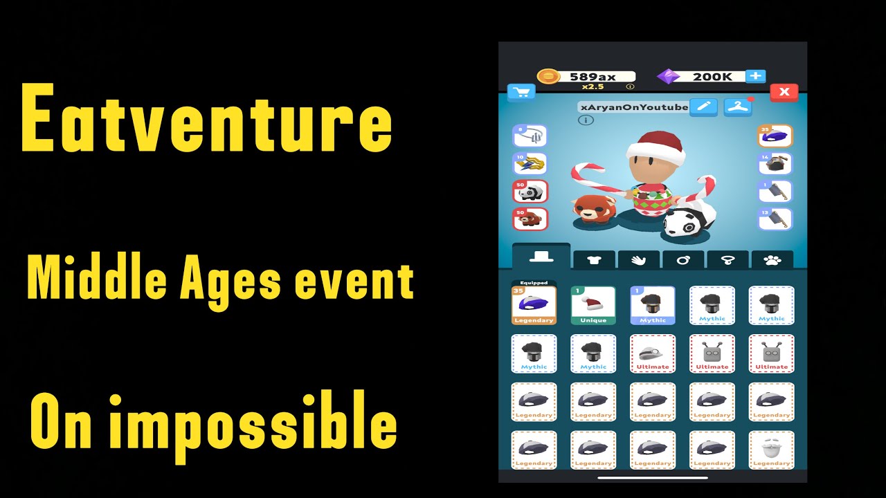 Eatventure: Completing Middle Ages event on impossible