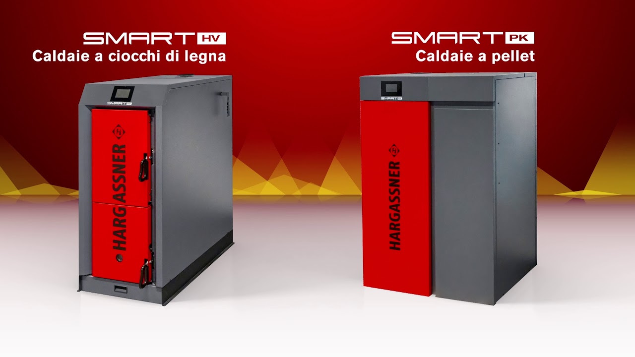 Hargassner caldaie SMART line - legna - pellet - combinata (italiano)