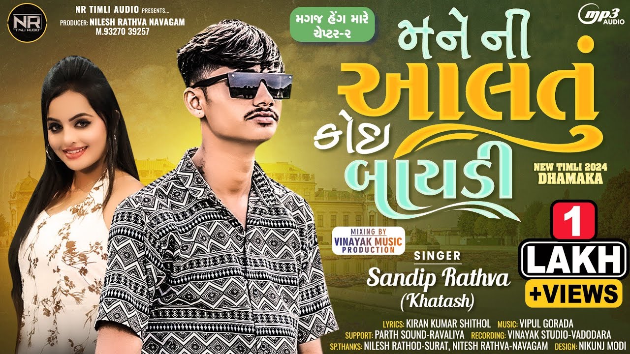 Sandip rathva new timli 2024 | Mane Ni Aaltu Koi Baydi | Vinayak music production @nrtimliaudio3900