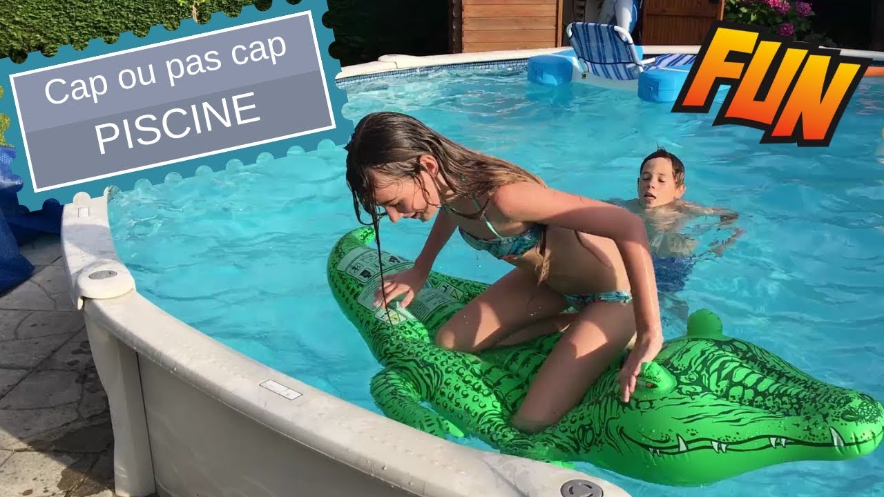 Cap ou pas cap piscine / Pool challenge / desafio piscina (Eng/Fr sub)