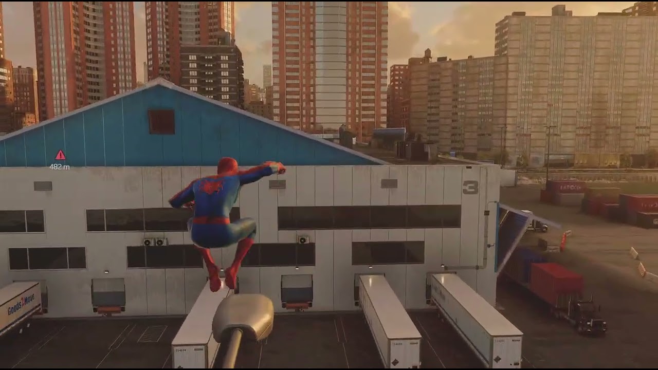 Spider-Man 2's webswinging is pitiful