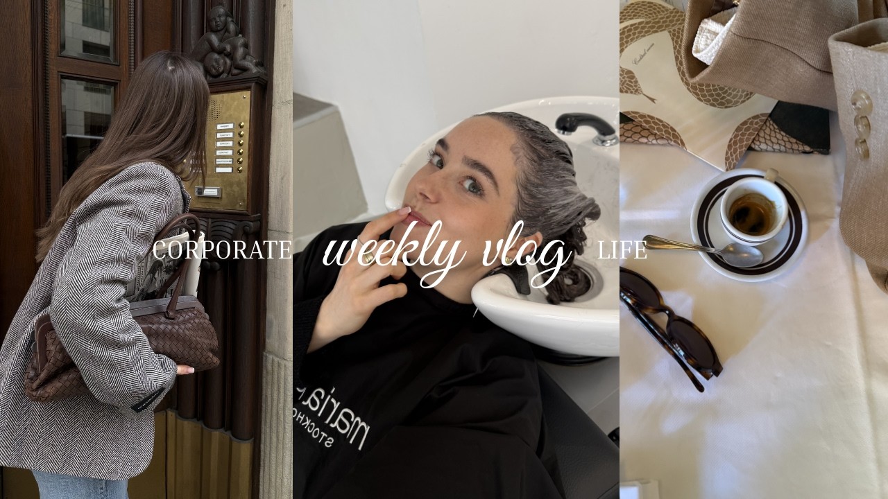 WEEKLY VLOG | Neue Haare, Corporate Leben und Frühling in HH