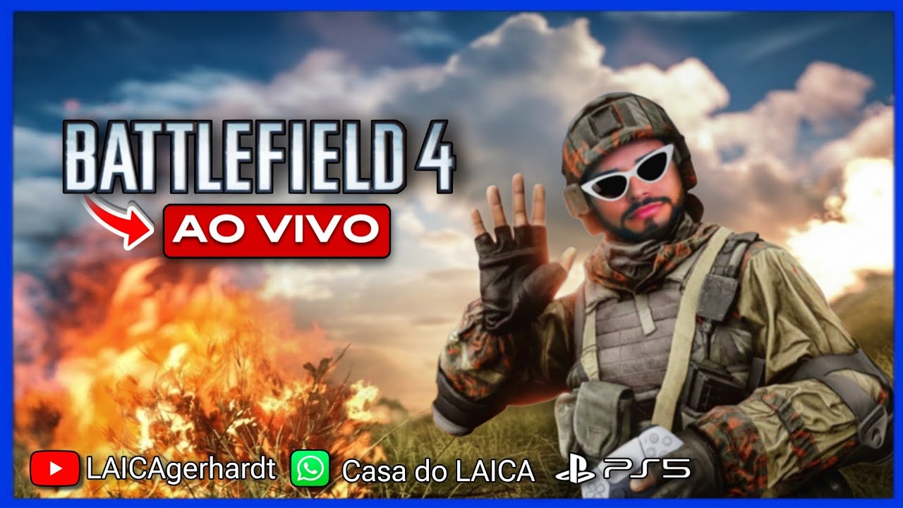 🔴 LIVE -😎 BATTLEFILD 4 🤌🏼- -😏 so o básico 😏- #LIVE 88