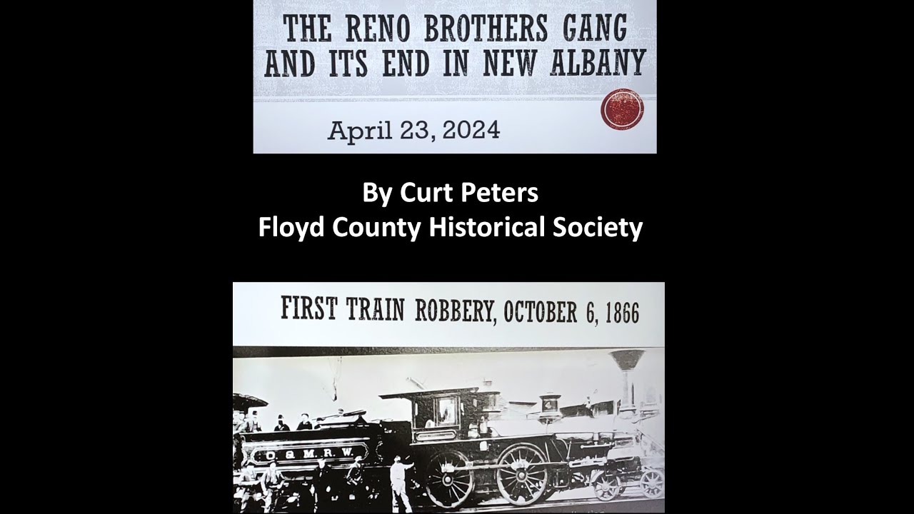 Reno Brothers and the First Train Robbery