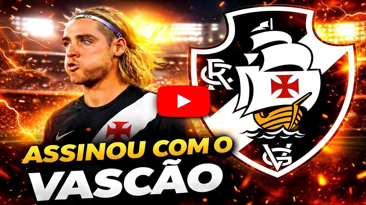 🚨 É OFICIAL! SPINELLI ASSINA COM O VASCO E AGITA A TORCIDA!