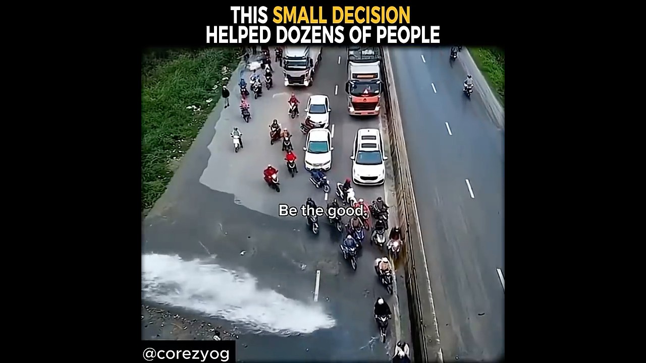 This small decision HELPED dozens of people! It Is Worth sharing?