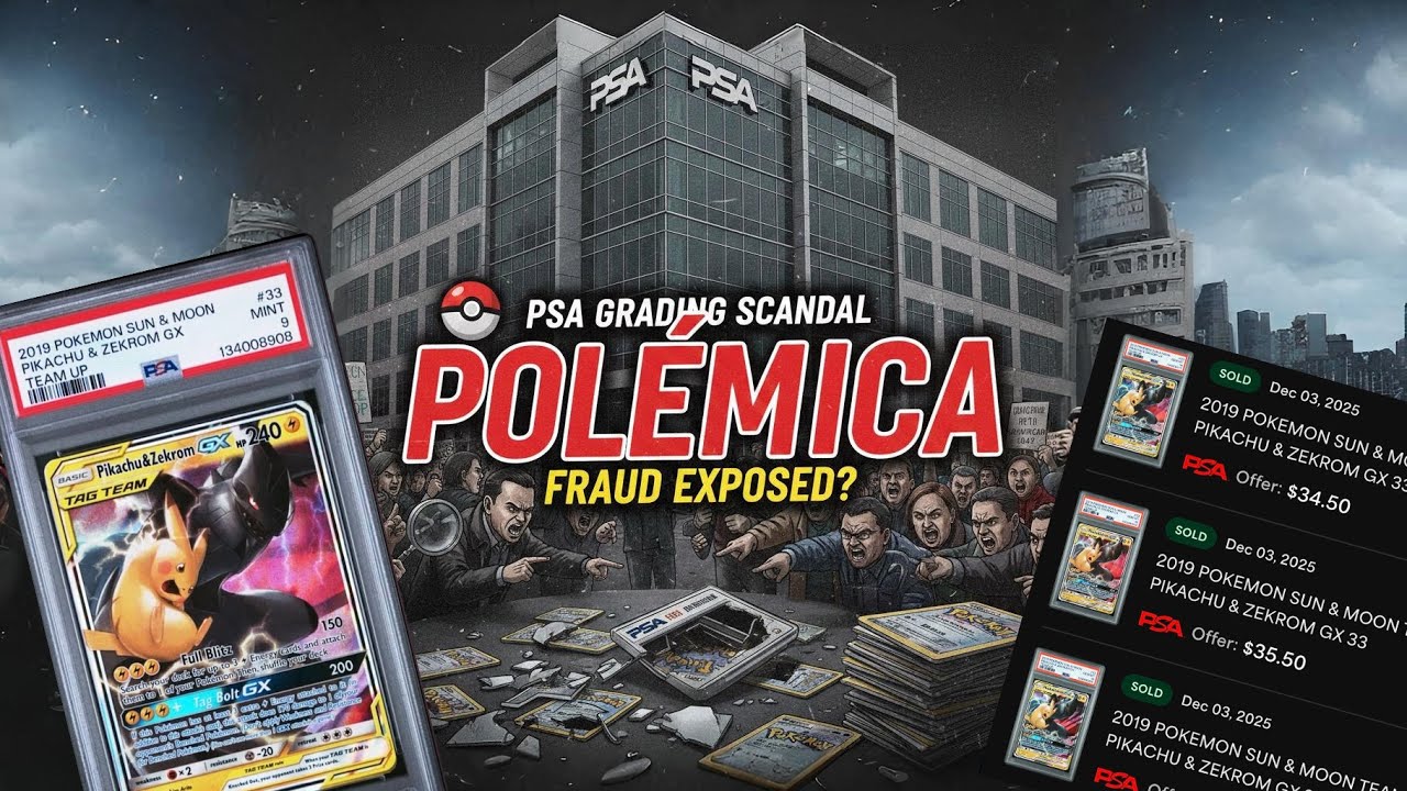 ⚠️POLÉMICA EN PSA⚠️  SCAM o ERROR? El grading TIEMBLA😨