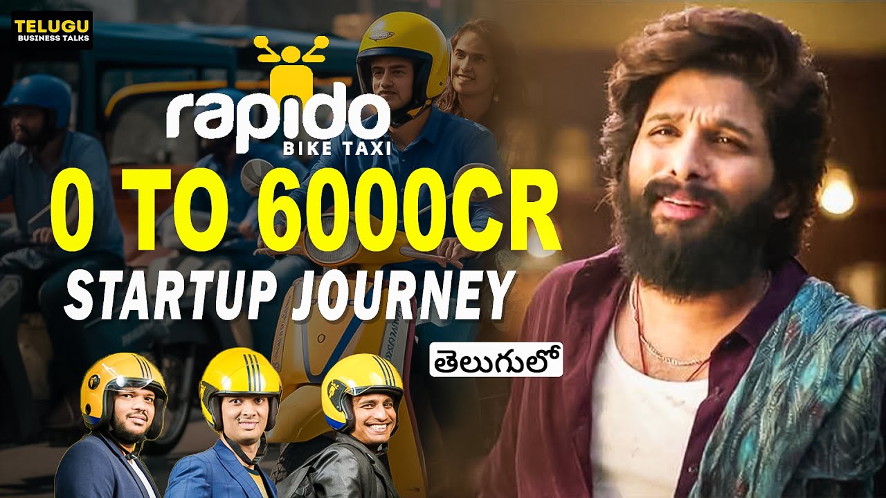 Rapido&rsquo;s 0 to 6000 Crore Startup Journey