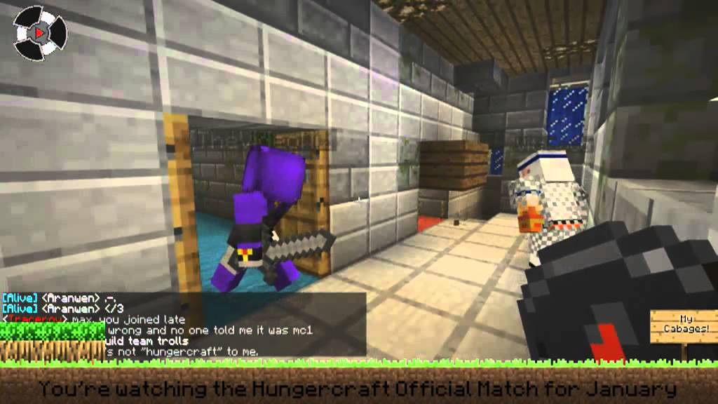 Hungercraft's January 2013 Official Match on the Rapture Map!