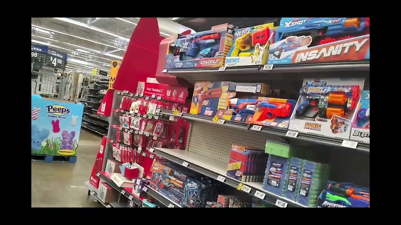Messing around in Walmart 