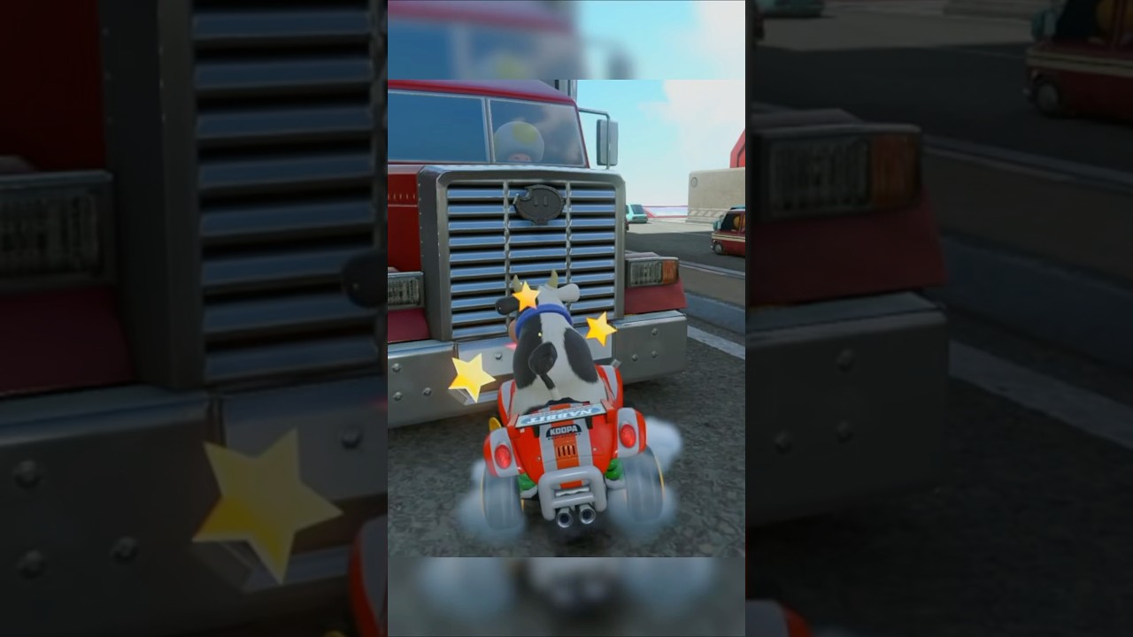 Вызывает ДВИЖЕНИЕ в MK-World #mariokart #secret #shorts