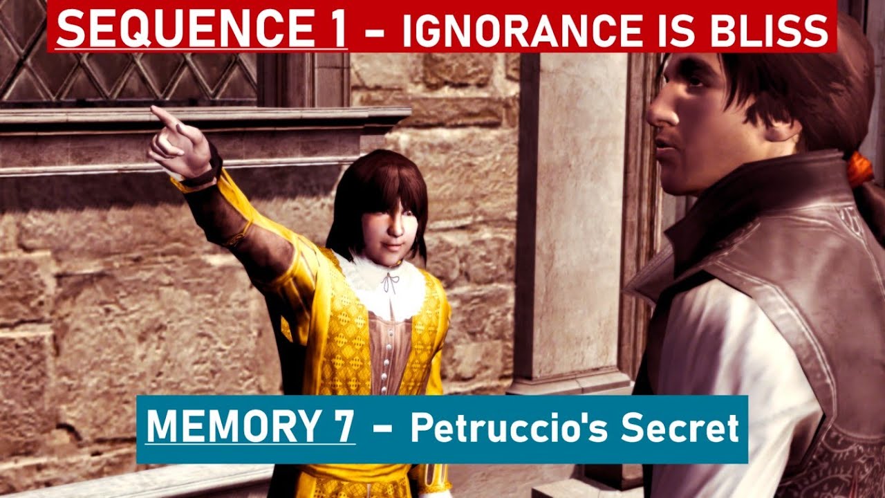 Assassin's Creed 2 - Sequence 1 - Memory 7 - PETRUCCIO'S SECRET [4K] [60 fps]