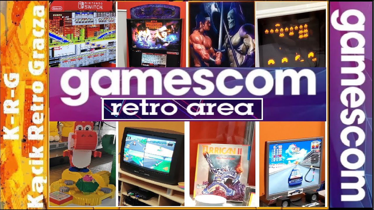 Gamescom 2022  - Retro Area - Miejsce marzeń każdego retro gracza !!!!