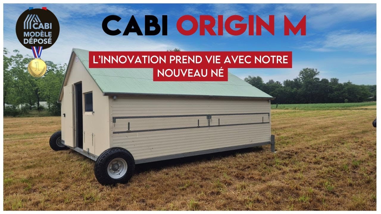 LA CABI ORIGIN M : POULAILLER PROFESSIONNEL POUR DEPLACEMENT FREQUENT
