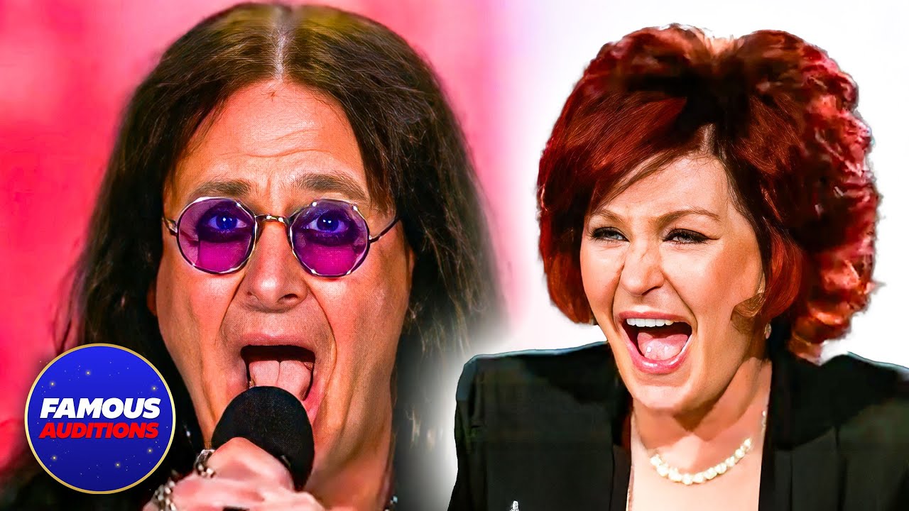 Ozzy Osbourne Impersonator Performs 