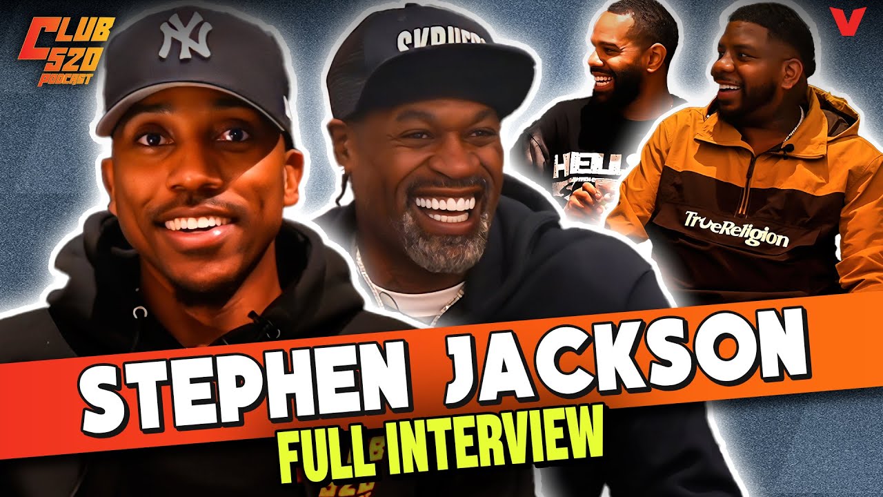 Stephen Jackson on NBA Finals win with Spurs, CRAZY NBA stories, starting All The Smoke | Club 520