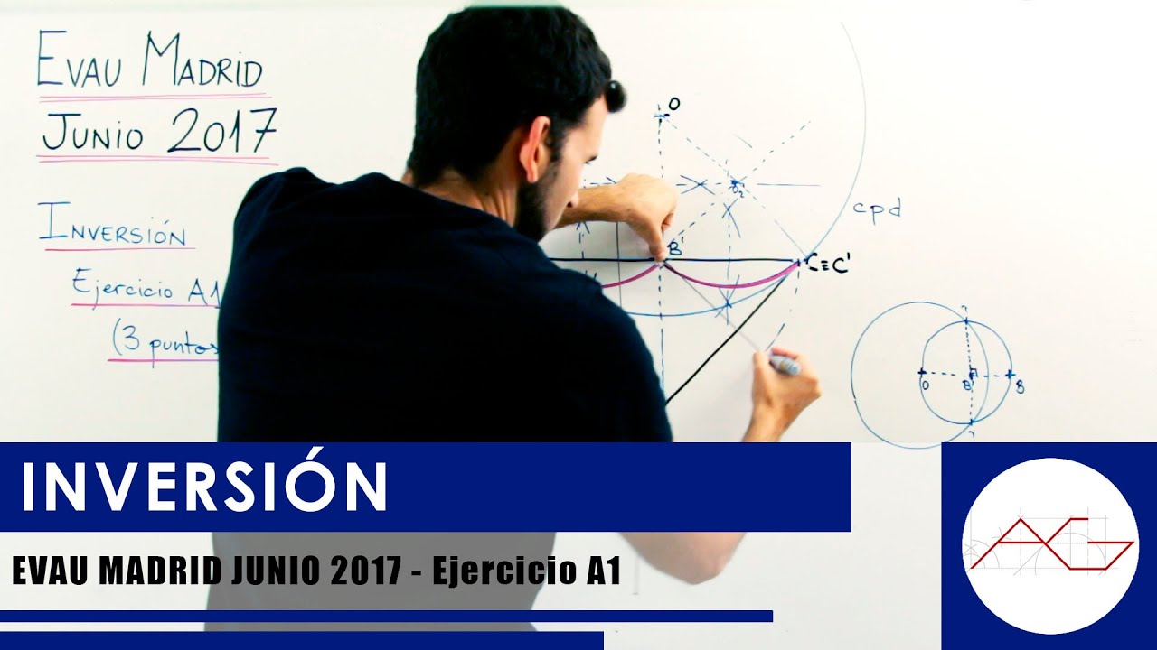 EVAU DIBUJO TÉCNICO MADRID JUNIO 2017 - Ejercicio A1 (Inversión)