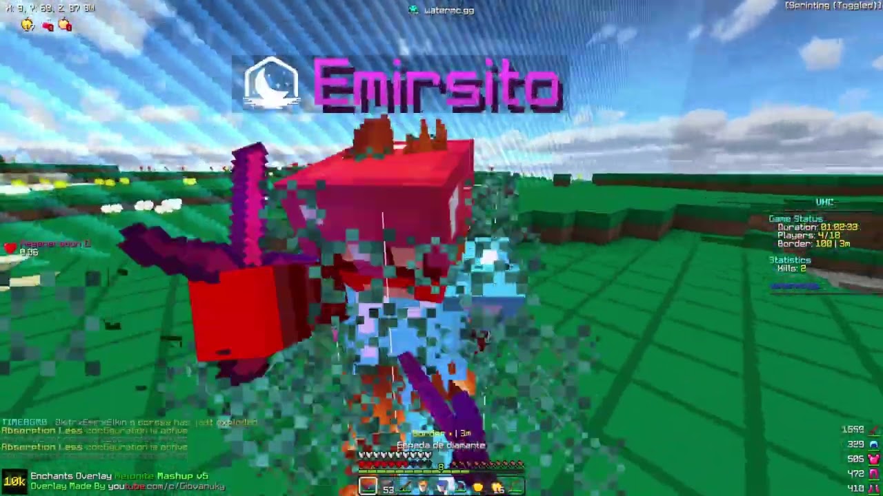 Así GANE el PRIMER UHC de WaterMC 💸🏹 | UHC Highlights