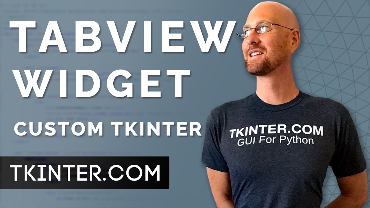 Виджет TabView — Tkinter CustomTkinter 12