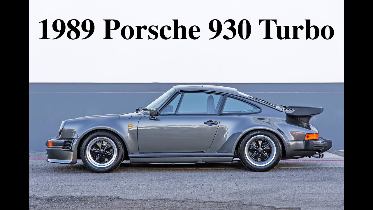 1989 Porsche 930 Turbo   HD 1080p