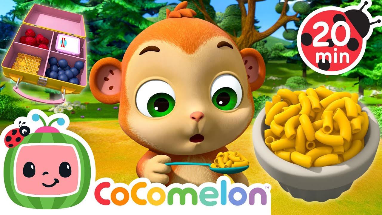 The Lunch Song (Mac & Cheese!) | CoComelon 🍉 | Nursery Rhymes For Kids