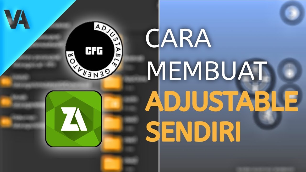 [TUTORIAL] MEMBUAT TOMBOL ADJUSTABLE GTA SA ANDROID SENDIRI || GTA SA ANDROID