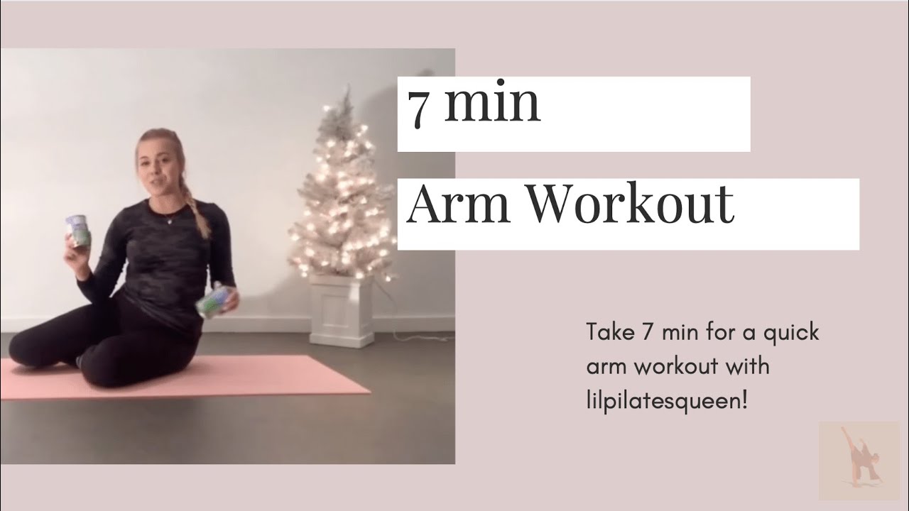 7 min arms: soup can edition #lilpilatesqueen