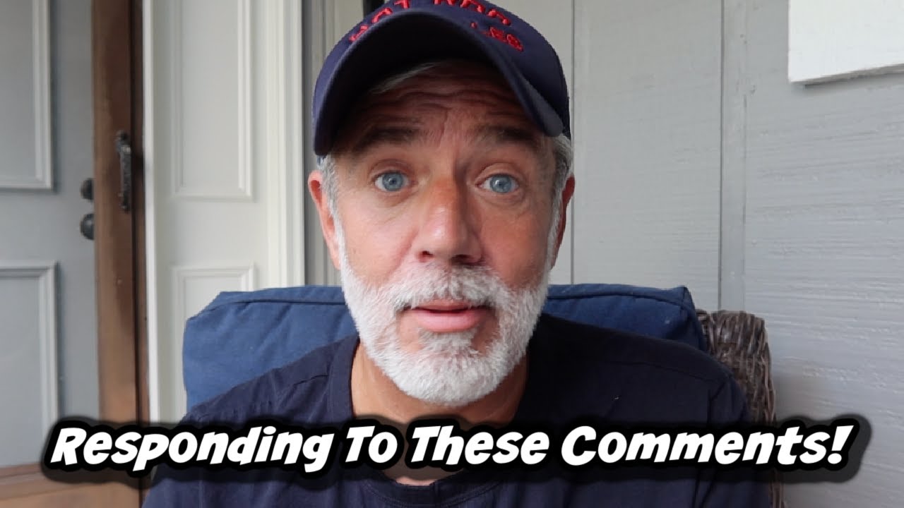 RESPONDING TO THESE COMMENTS!