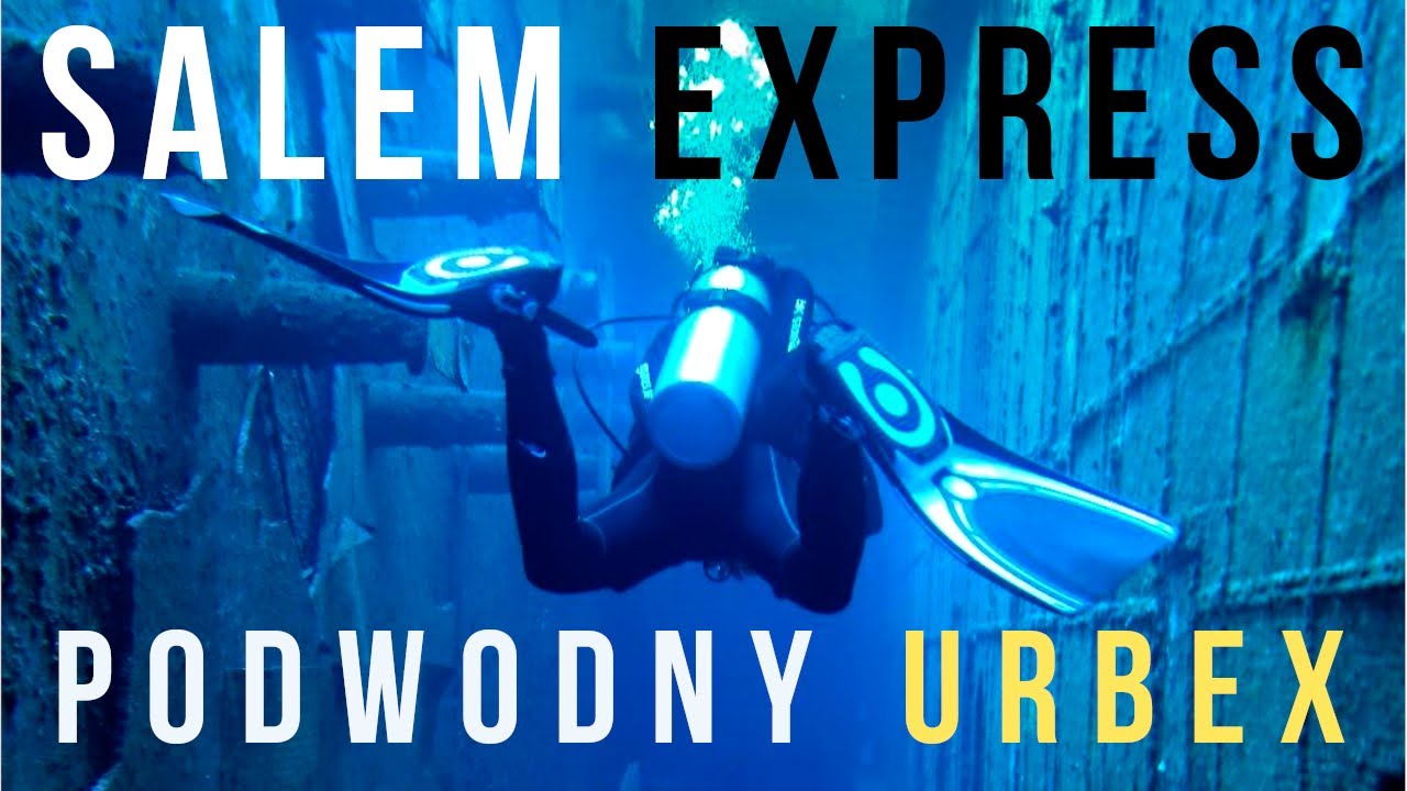 🤿 Nurkowanie we wraku Salem Express - Podwodna Eksploracja - URBEX 4K 030