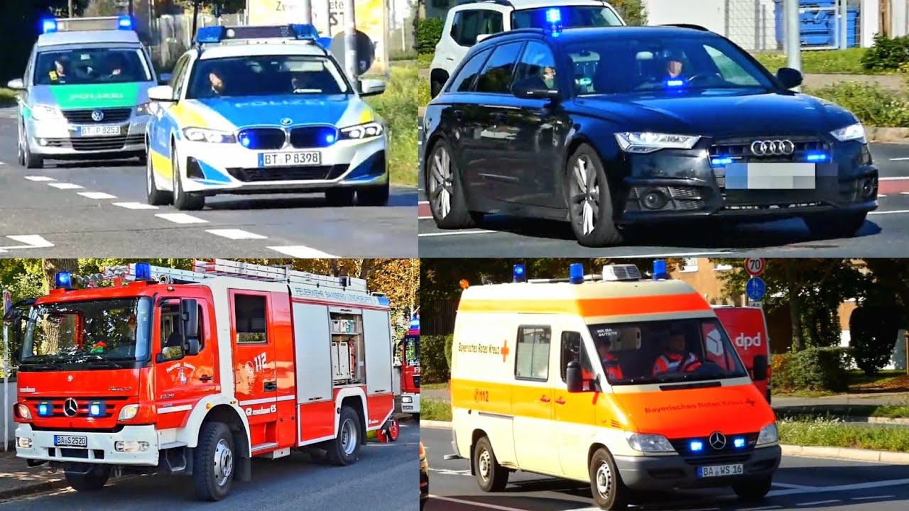 [Bamberg probt den Ernstfall] Katastrophenschutzübung 2025 - Einsatzfahrten 