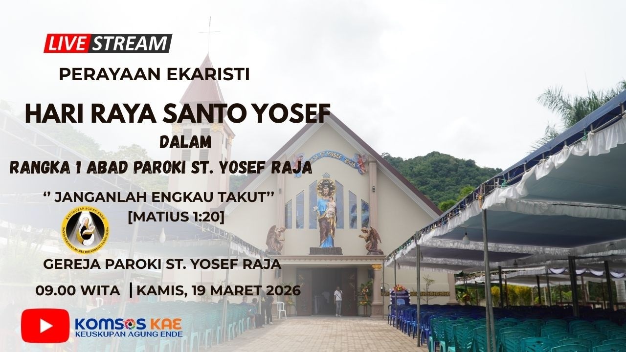 PERAYAAN EKARISTI HARI RAYA ST. YOSEF DALAM RANGKA 1 ABAD PAROKI ST. YOSEF RAJA, KAMIS 19 MARET 2026