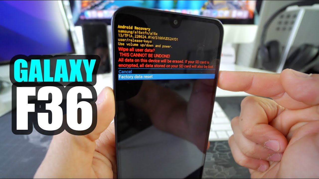 Как сделать полный сброс настроек Samsung Galaxy F36 5G — сброс настроек до заводских