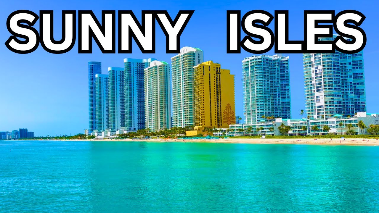 4K | SUNNY ISLES BEACH - Miami Walking Tour To The Ritz-Carlton Residences | 2024