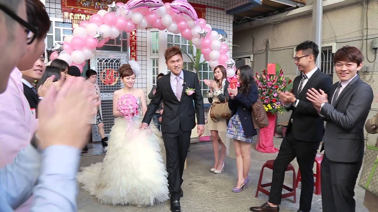 高雄婚裡錄影104 01 17哲堯&熏沂迎娶精華MV 高雄婚錄