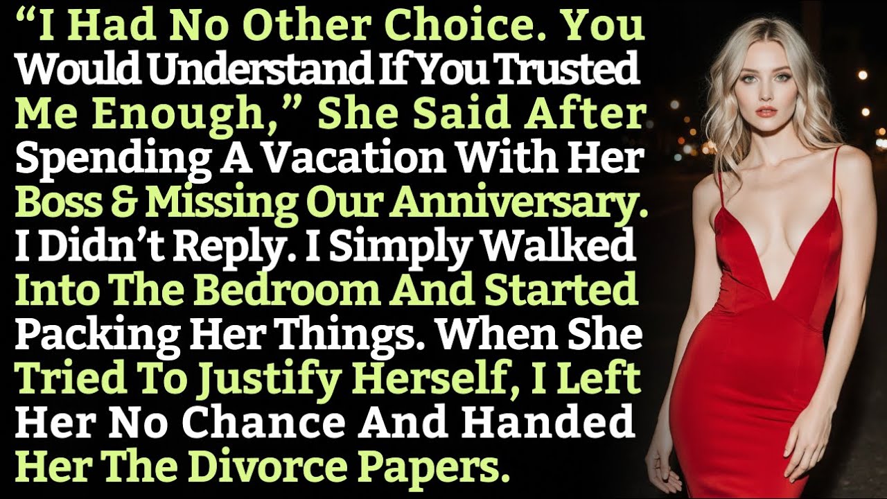 “I Had No Other Choice. You Would Understand If You Trusted Me Enough,” She Said After Spending…