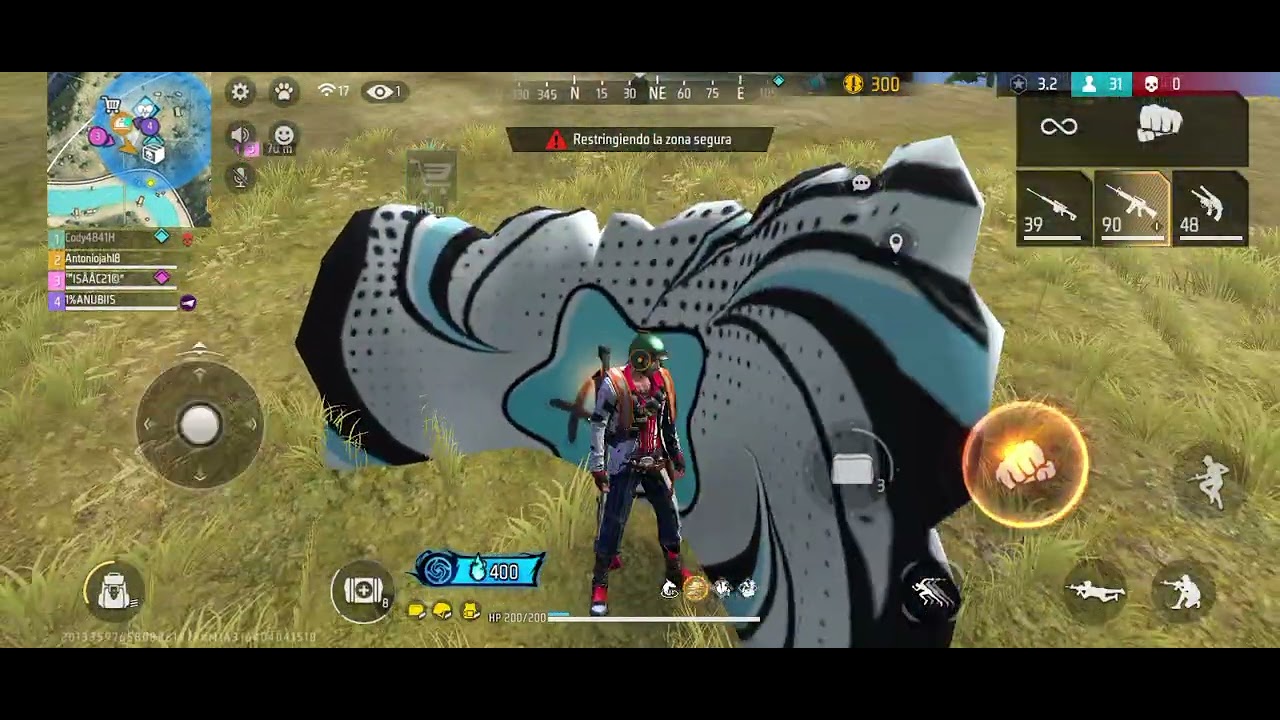 Free fire / clasificatoria en escuadra, no mejoro nada 🤣