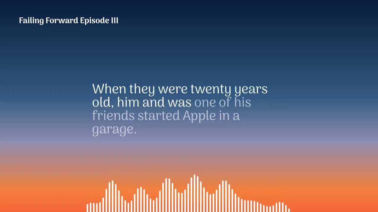 Failing Forward Episode III