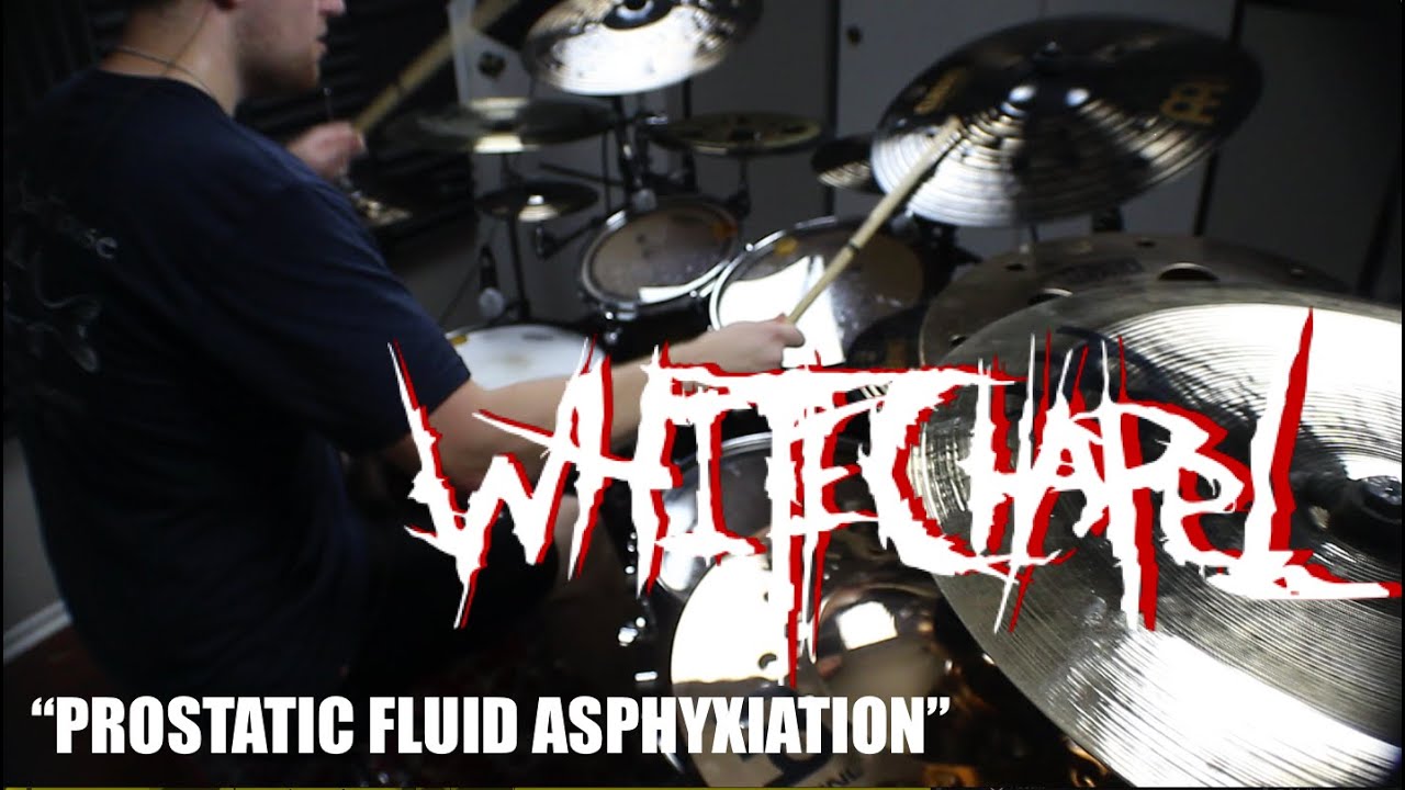 Zack Austin- Whitechapel - Prostatic Fluid Asphyxiation Drum Cover