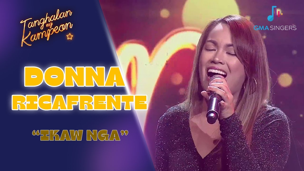 Donna Ricafrente's PASSIONATE performance of 'Ikaw Nga'! | Tanghalan Ng Kampeon 3